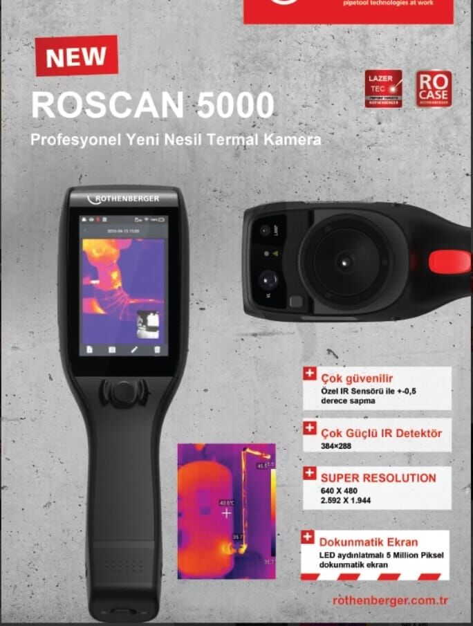 Rothenberger Roscan 5000 Termal Kamera